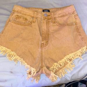 Brand new tan shorts